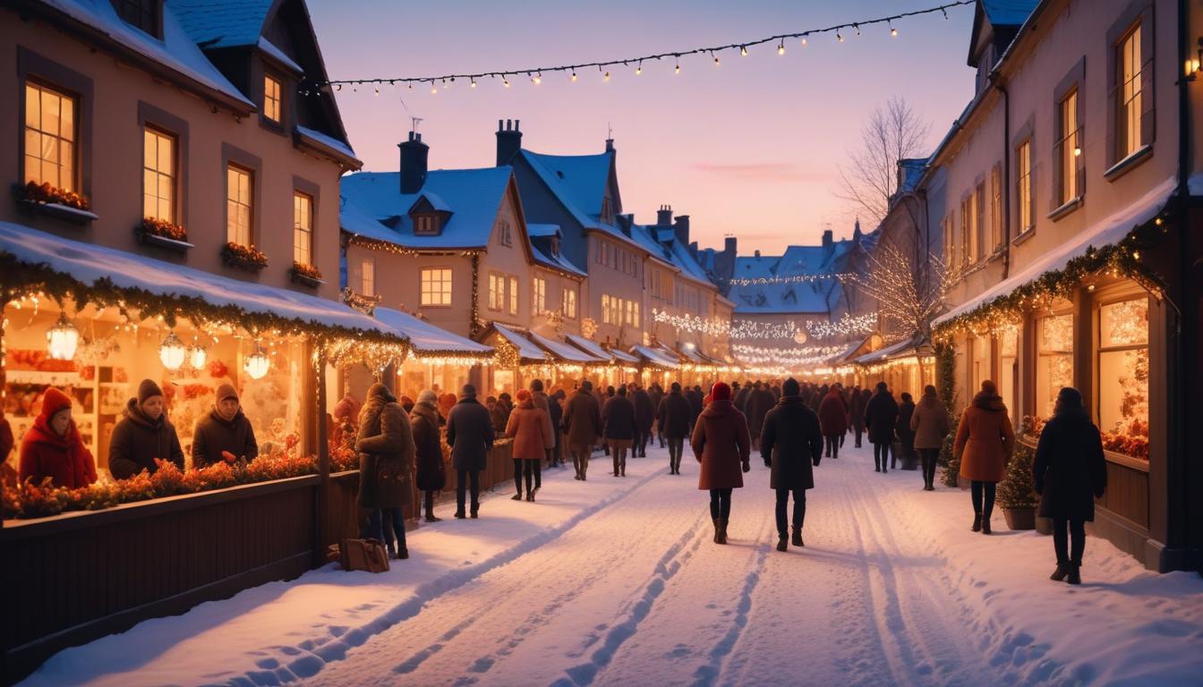 Kış Tatili İçin Şirin ve Noel Temalı Kasabalar